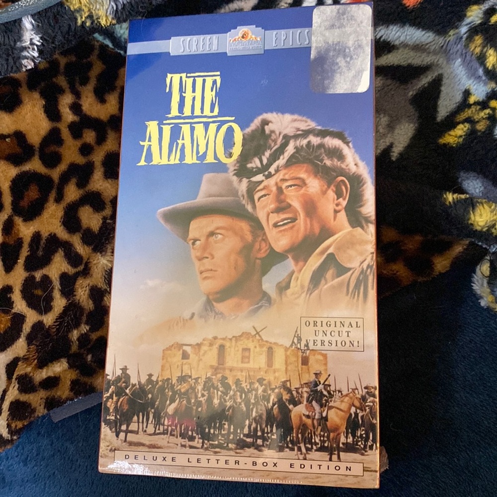 The Alamo VHS - Factory Sealed 1960 (1995 screen spice letter-box edition)